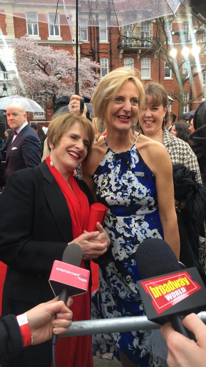 An Inside Peek at the Olivier Awards Red Carpet and Winners' Room  Image