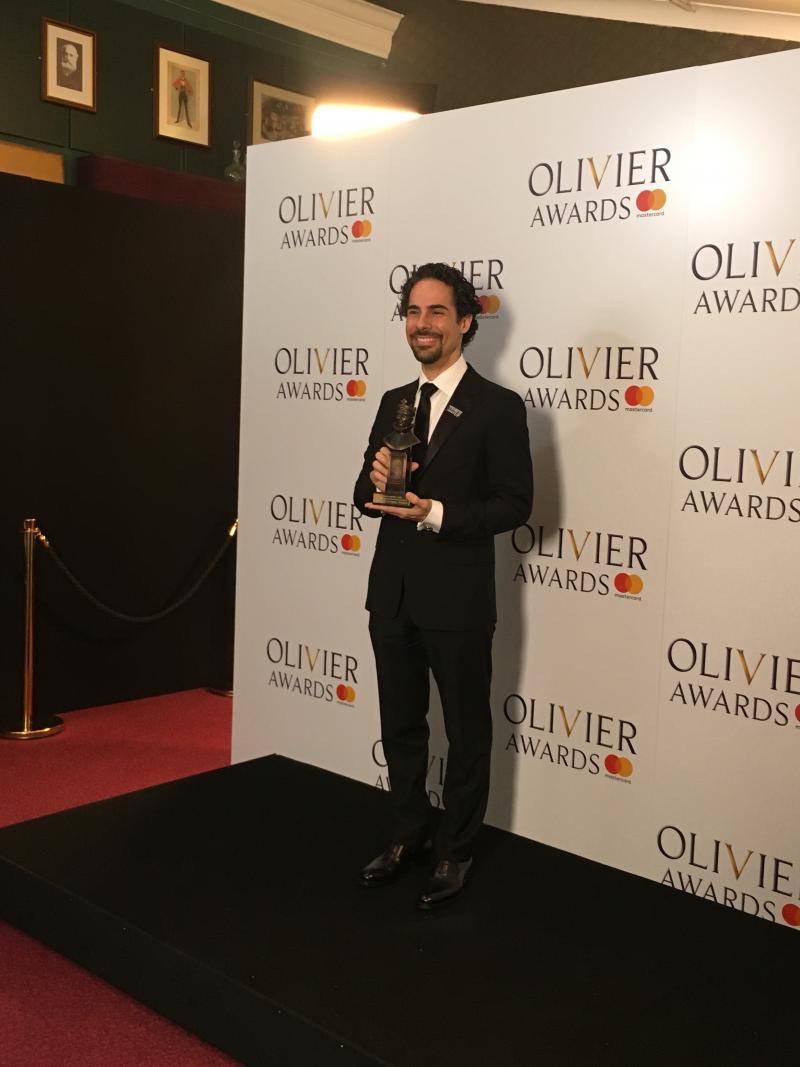 An Inside Peek at the Olivier Awards Red Carpet and Winners' Room Image