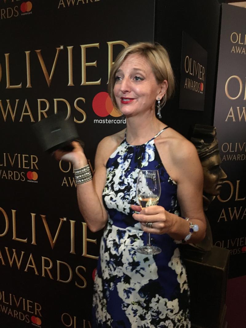 An Inside Peek at the Olivier Awards Red Carpet and Winners' Room Image
