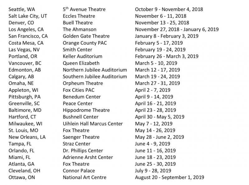 Breaking: COME FROM AWAY Tour Will Launch from Seattle in October; Full Schedule Announced! Image