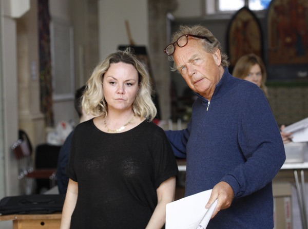 Photo Flash: In Rehearsal for MONOGAMY Starring Janie Dee and Charlie Brooks Image