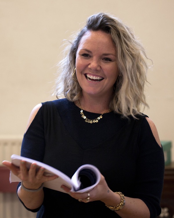 Photo Flash: In Rehearsal for MONOGAMY Starring Janie Dee and Charlie Brooks Image