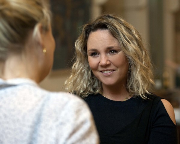 Photo Flash: In Rehearsal for MONOGAMY Starring Janie Dee and Charlie Brooks Image