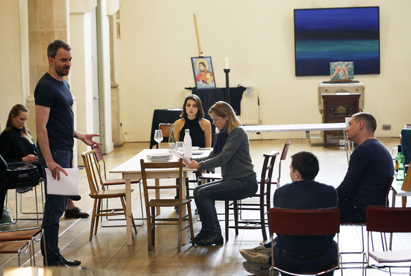 Photo Flash: In Rehearsal for MONOGAMY Starring Janie Dee and Charlie Brooks Image