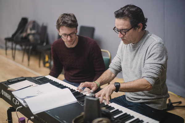Photo Flash: Inside Rehearsal For MOOD MUSIC at the Old Vic Image