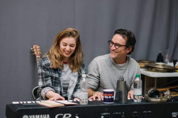 Photo Flash: Inside Rehearsal For MOOD MUSIC at the Old Vic Image
