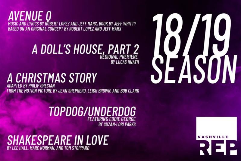 AVENUE Q To Kick Off Nashville Repertory Theatre's 2018-19 Season Image