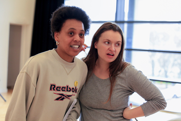 Photo Flash: Inside Rehearsals For DAMES at the Pleasance, Islington  Image