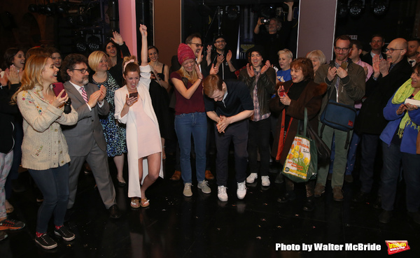 Exclusive Photo Coverage: Brendon Stimson Takes Home the Gypsy Robe for MEAN GIRLS! Image