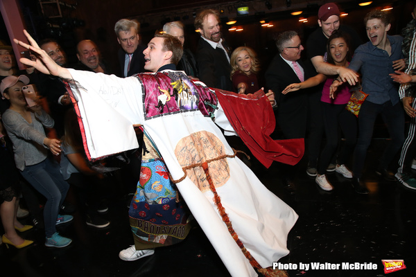 Exclusive Photo Coverage: Brendon Stimson Takes Home the Gypsy Robe for MEAN GIRLS! Image
