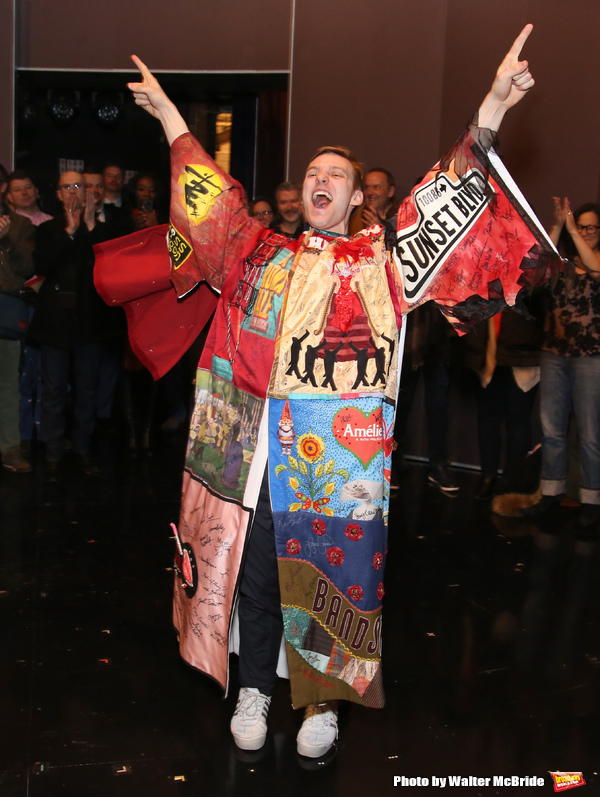 Exclusive Photo Coverage: Brendon Stimson Takes Home the Gypsy Robe for MEAN GIRLS! Image