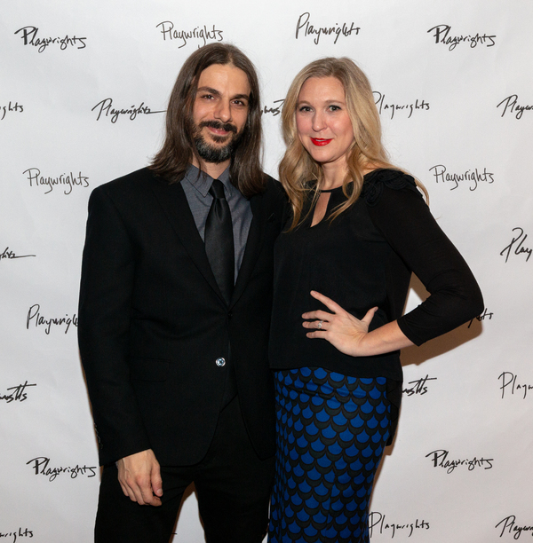 Photo Flash: Playwrights Horizons Celebrates Opening Night of THIS FLAT EARTH Image
