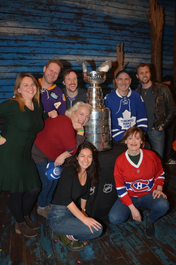 Photo Coverage: The Stanley Cup Visits COME FROM AWAY Image