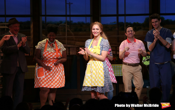 Photo Coverage: Easy as Pie! Katharine McPhee Makes Her Broadway Debut in WAITRESS Image