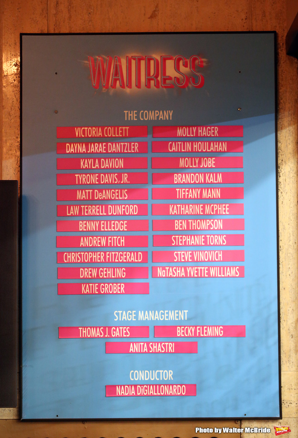 Photo Coverage: Easy as Pie! Katharine McPhee Makes Her Broadway Debut in WAITRESS Image