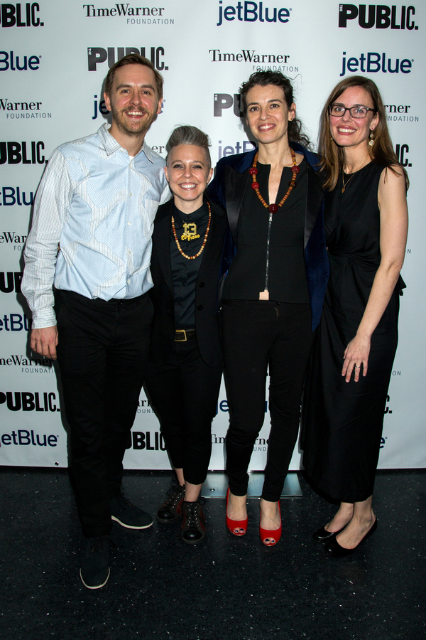 Danny Mefford, Erin McKeown, Quiara Alegria Hudes, Lear deBessonet Photo