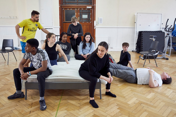 Photo Flash: In Rehearsal with National Youth Theatre's THE FALL Image