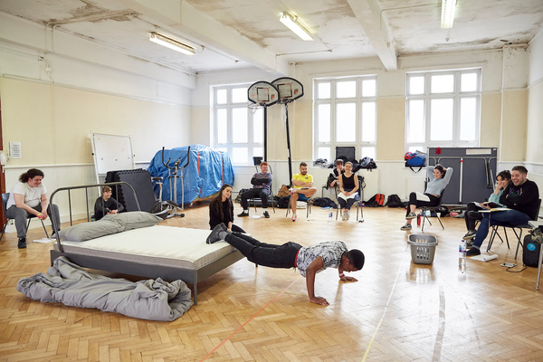 Photo Flash: In Rehearsal with National Youth Theatre's THE FALL Image