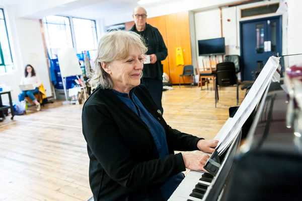 Photo Flash: In Rehearsal with NOT TALKING at the Arcola Theatre Image