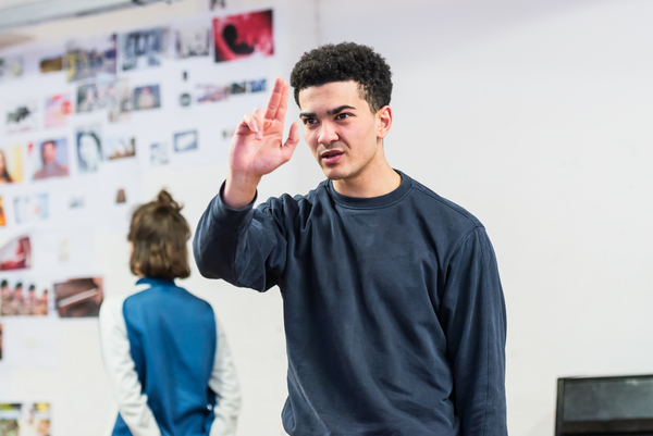 Photo Flash: In Rehearsal with NOT TALKING at the Arcola Theatre Image