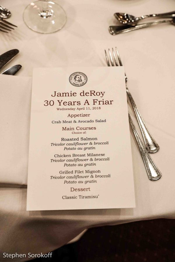 Photo Coverage: Jamie deRoy Honored By The Friars Club and The Record is Corrected Image
