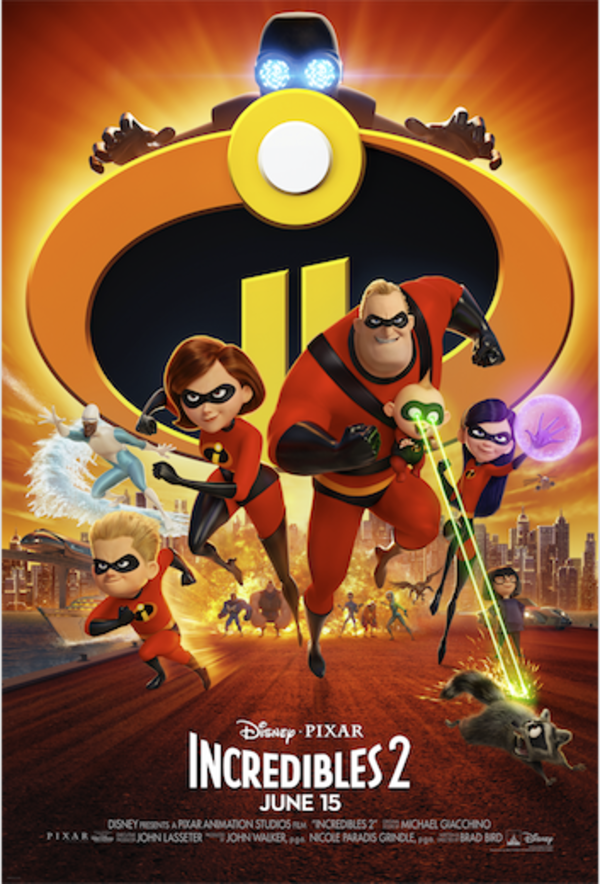 Photo Coverage: Check Out the Newly Release Poster for Disney / Pixar's INCREDIBLES 2 Image