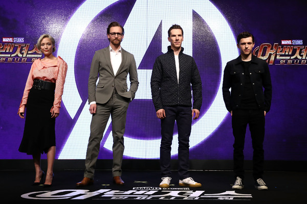 Photo Coverage: Tom Hiddleston, Benedict Cumberbatch, & More Attend the AVENGERS: INFINITY WAR Seoul Fan Event Image