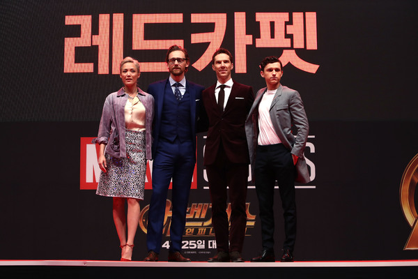 Photo Coverage: Tom Hiddleston, Benedict Cumberbatch, & More Attend the AVENGERS: INFINITY WAR Seoul Fan Event Image