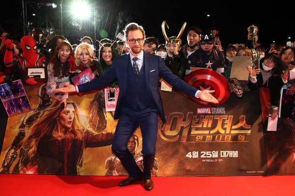 Photo Coverage: Tom Hiddleston, Benedict Cumberbatch, & More Attend the AVENGERS: INFINITY WAR Seoul Fan Event Image
