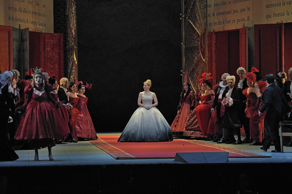 Joyce DiDonato in the title role of Massenet's Cendrillon. Photo: Ken Howard / Met Op Photo