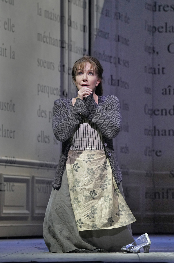 Joyce DiDonato in the title role of Massenet's Cendrillon. Photo: Ken Howard / Met Op Photo