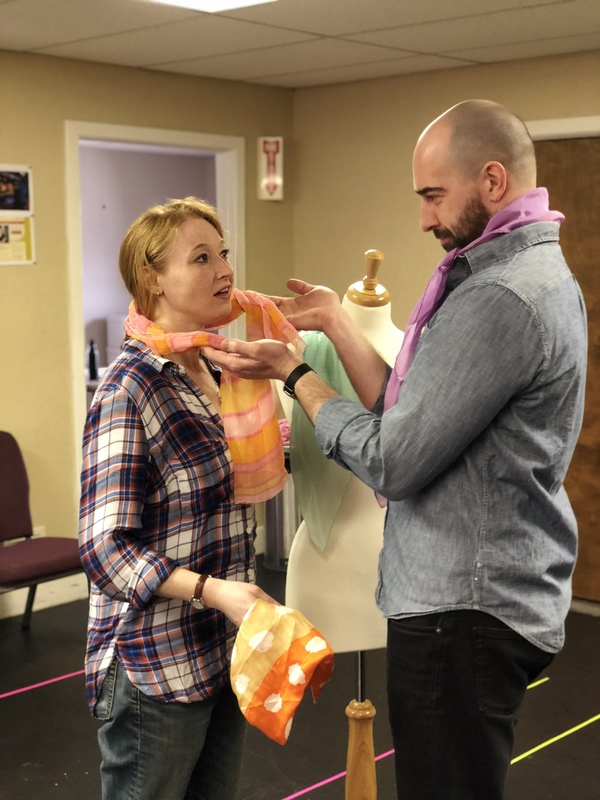 Photo Flash: In Rehearsal with LOVE QUEST at Ivoryton Playhouse Image
