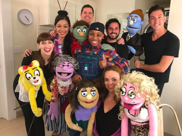 Photo Flash: The CABARET Boys Celebrate 100 Performances, and More Saturday Intermission Pics! Image