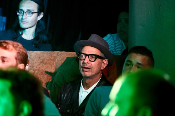 Photo Flash: Jeff Goldblum Visits The Unauthorized Musical Parody of JURASSIC PARK 