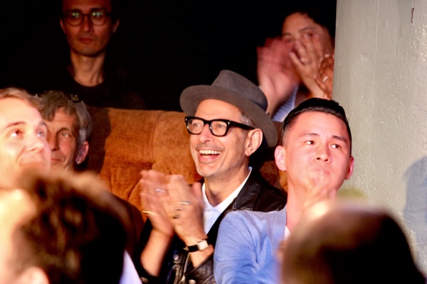 Photo Flash: Jeff Goldblum Visits The Unauthorized Musical Parody of JURASSIC PARK  Image