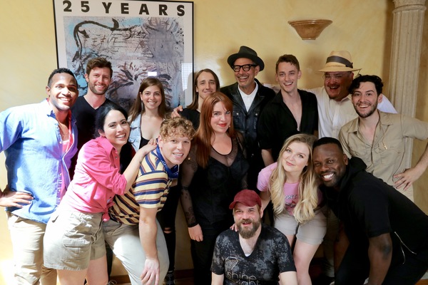 Photo Flash: Jeff Goldblum Visits The Unauthorized Musical Parody of JURASSIC PARK  Image