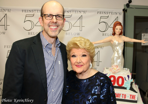 Jeff Blumenkrantz, Marilyn Maye Photo