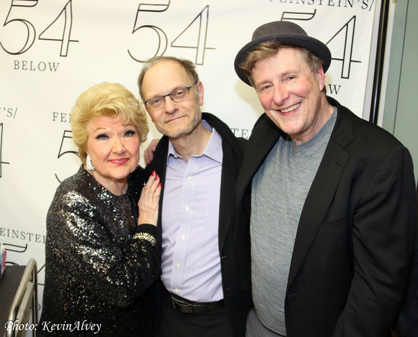 Marilyn Maye, David Hyde Pierce, Brian Hargrove Photo