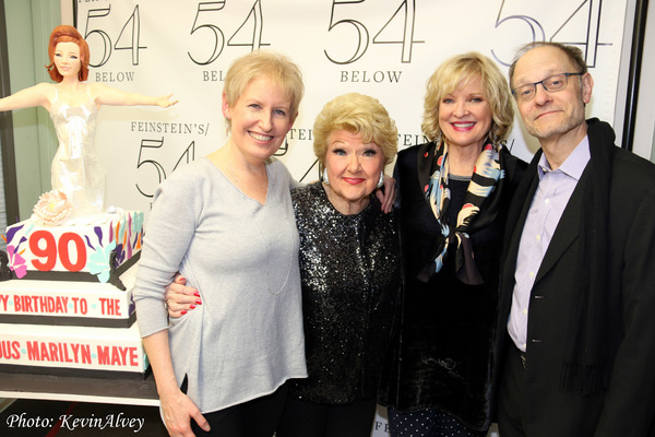 Liz Callaway, Marilyn Maye, Christine Ebersole, David Hyde Pierce Photo