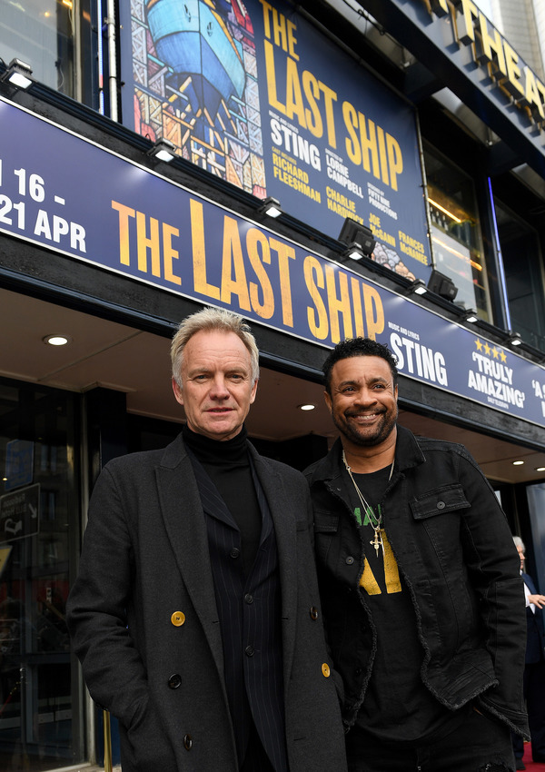Photo Flash: Sting Attends the Press Night For THE LAST SHIP's UK and Ireland Tour Image