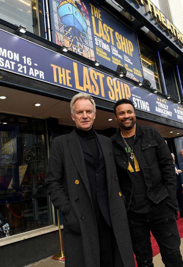 Photo Flash: Sting Attends the Press Night For THE LAST SHIP's UK and Ireland Tour Image
