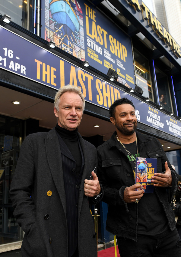 Photo Flash: Sting Attends the Press Night For THE LAST SHIP's UK and Ireland Tour Image