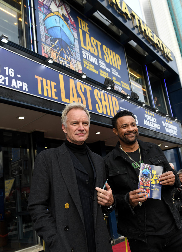 Photo Flash: Sting Attends the Press Night For THE LAST SHIP's UK and Ireland Tour Image
