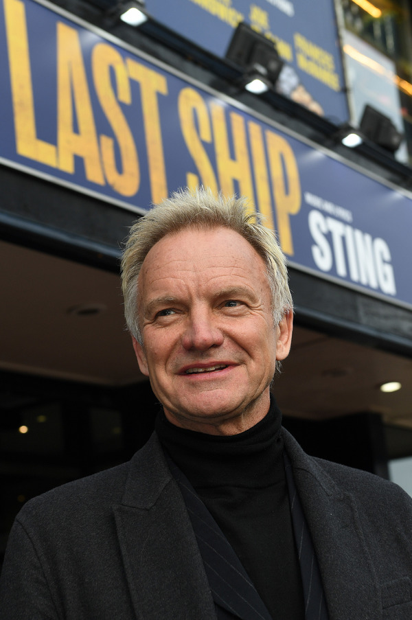 Photo Flash: Sting Attends the Press Night For THE LAST SHIP's UK and Ireland Tour Image