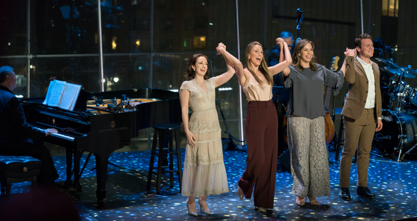 Megan McGinnis, Sutton Foster, Jonathan Groff Photo