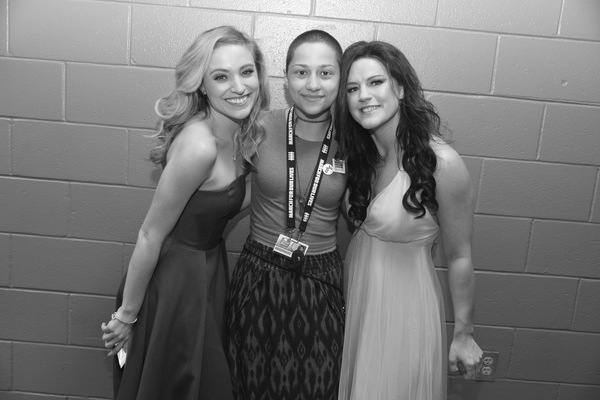 Christy Altomare, Emma Gonzalez and Carrie Manolakos Photo