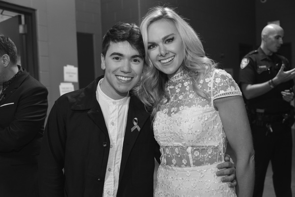 Noah Galvin and Laura Bell Bundy Photo