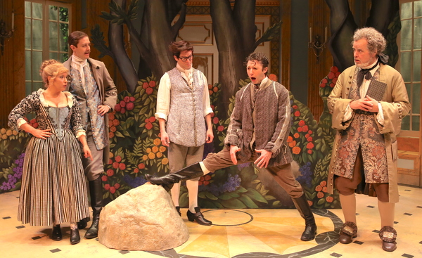 Photo Flash: First Look at The New York Premiere of David Ives' THE METROMANIACS Image