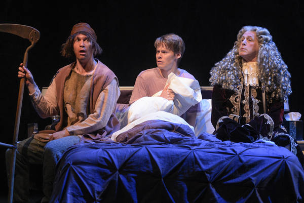 Danny Binstock (Prior 1), Randy Harrison (Prior Walter), and Stephen Spinella (Prior  Photo