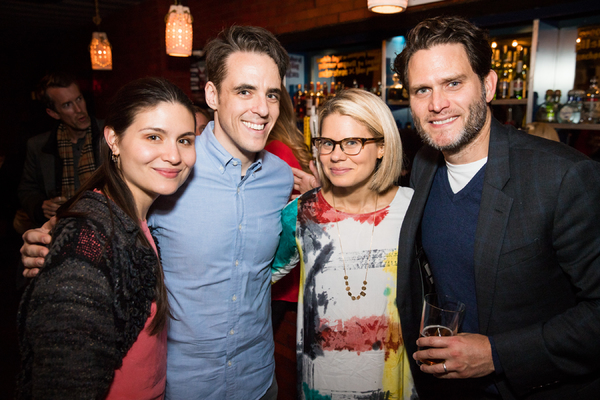 Phillipa Soo, Steven Levenson, Celia Kennan- Bolger, Steven Pasquale Photo